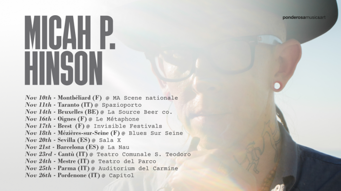 Micah P. Hinson - Si aggiungono nuove date al tour del cantautore folk statunitense